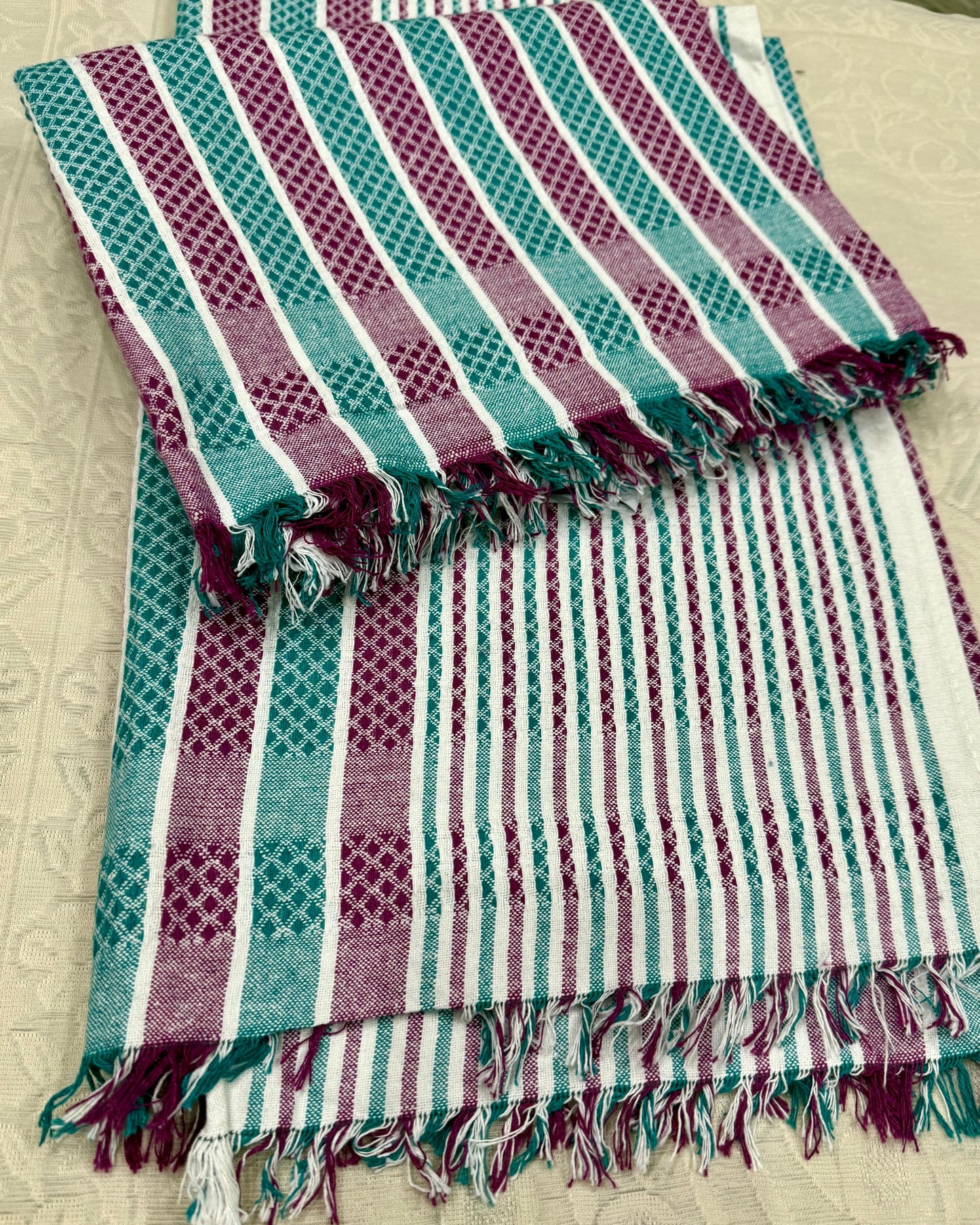 Comfort Shoppy Cotton 300 GSM Bath, Beach Cotton Towels, 36*72 Gamcha.