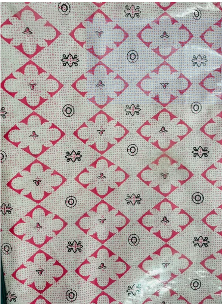 Comfort Shoppy 220 TC Cotton Double, Queen Motifs Flat Bedsheet (Pack of 1, White Base, Pink Flowers, Queen Size (90" X 100"), 100% Cotton)