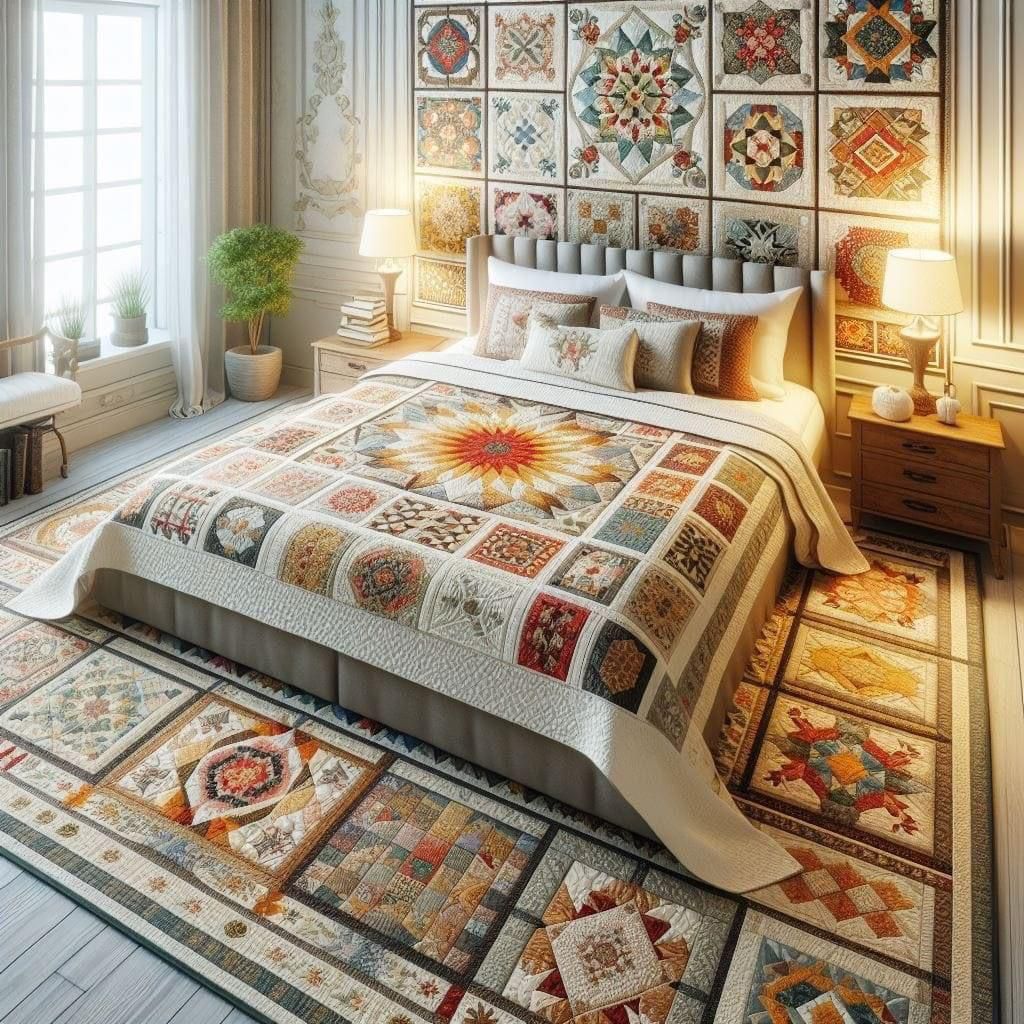 Quilt Printed Bedsheets