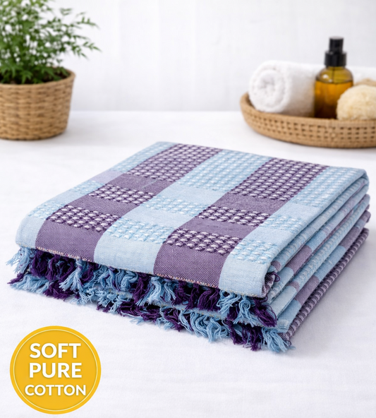 Comfort Shoppy Cotton 300 GSM, Bath & Beach Gamcha