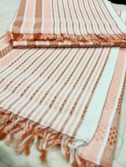 Comfort Shoppy Cotton 300 GSM Bath, Beach Cotton Towels, 36*72 Gamcha.