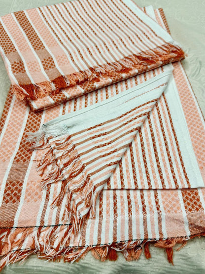 Comfort Shoppy Cotton 300 GSM Bath, Beach Cotton Towels, 36*72 Gamcha.