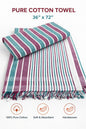 Comfort Shoppy Cotton 300 GSM Bath, Beach Cotton Towels, 36*72 Gamcha.