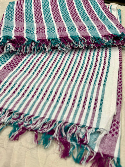 Comfort Shoppy Cotton 300 GSM Bath, Beach Cotton Towels, 36*72 Gamcha.