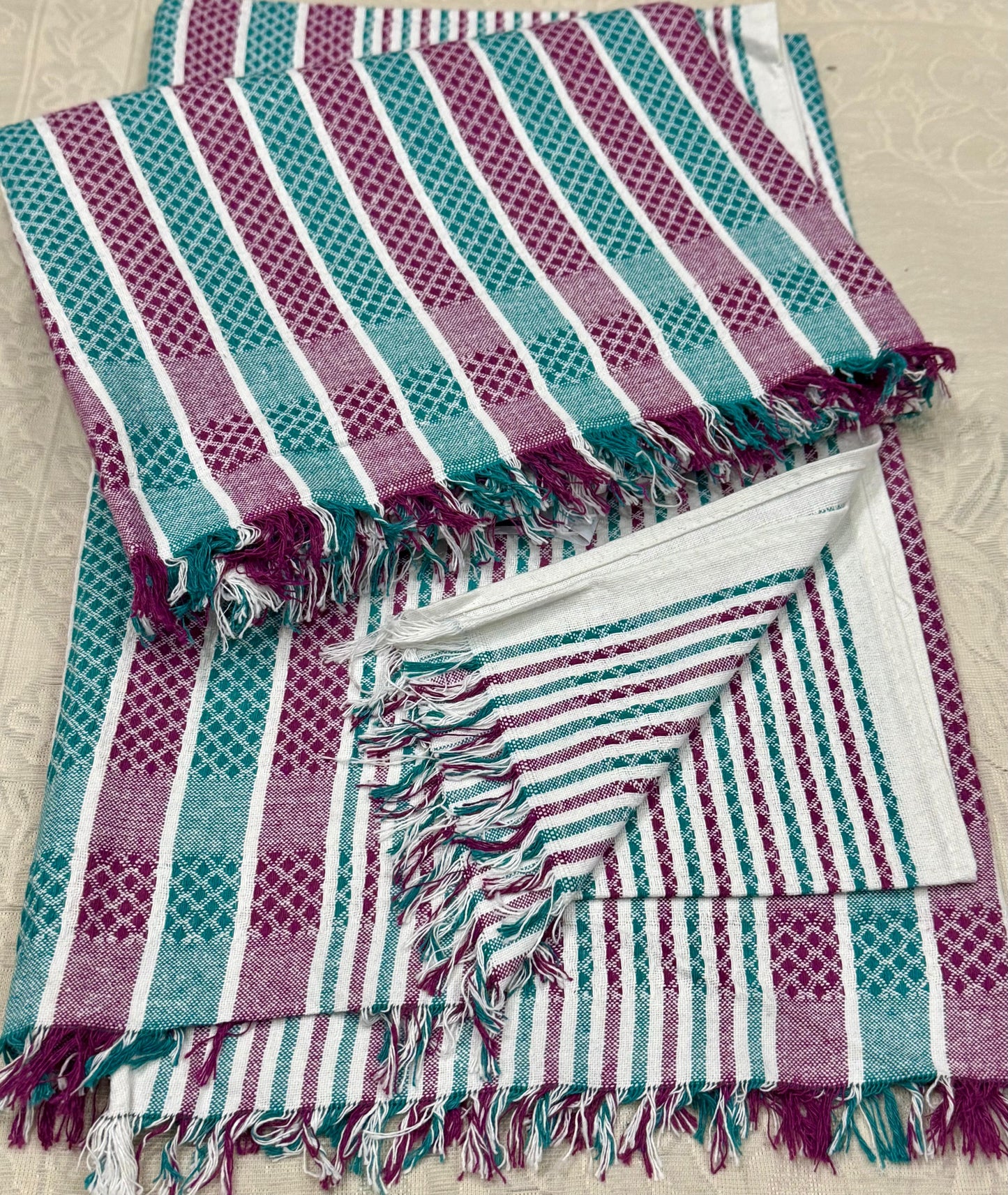 Comfort Shoppy Cotton 300 GSM Bath, Beach Cotton Towels, 36*72 Gamcha.