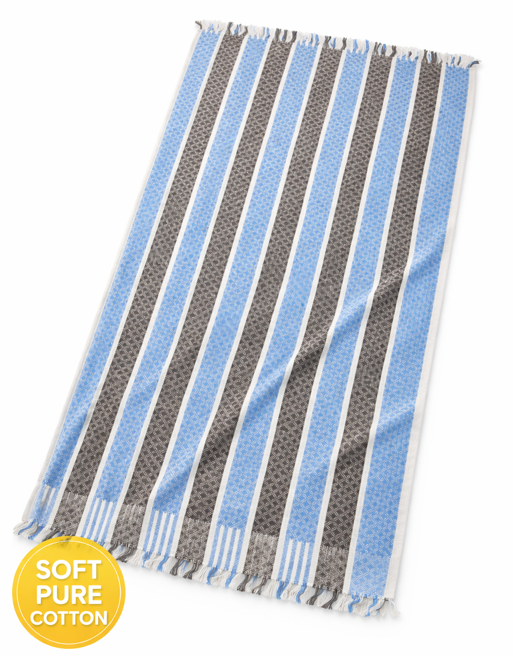 Comfort Shoppy Cotton 300 GSM Bath, Beach Cotton Towels, 36*72 Gamcha.