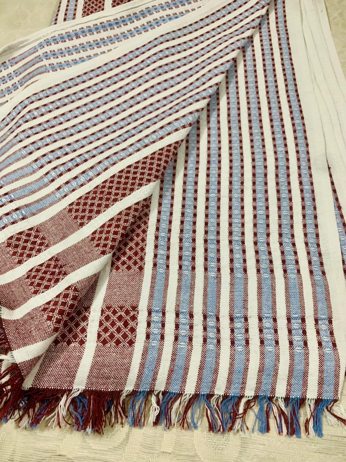 Comfort Shoppy Cotton 300 GSM Bath, Beach Cotton Towels, 36*72 Gamcha.