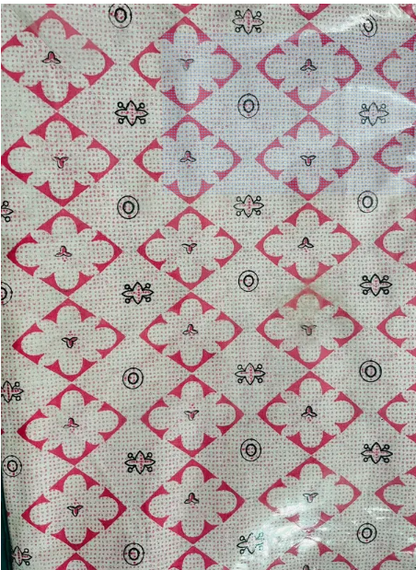 Comfort Shoppy 220 TC Cotton Double, Queen Motifs Flat Bedsheet  (Pack of 1, White Base, Pink Flowers, Queen Size (90" X 100"), 100% Cotton)