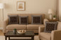 Comfort Shoppy Velvet Cushions Cover  (40 cm*40 cm, Pack of 4, Brown)