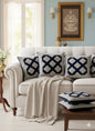 Comfort Shoppy Velvet Cushions Cover  (40 cm*40 cm, Pack of 5, Dark Blue)